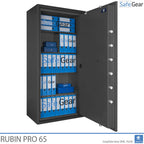 Rubin Pro 65 - biztonsági széf (458 liter) - Fokozat 3 szerinti betörésállósági vizsgálat