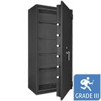 Rubin Pro 65 - biztonsági széf (458 liter) - Fokozat 3 szerinti betörésállósági vizsgálat
