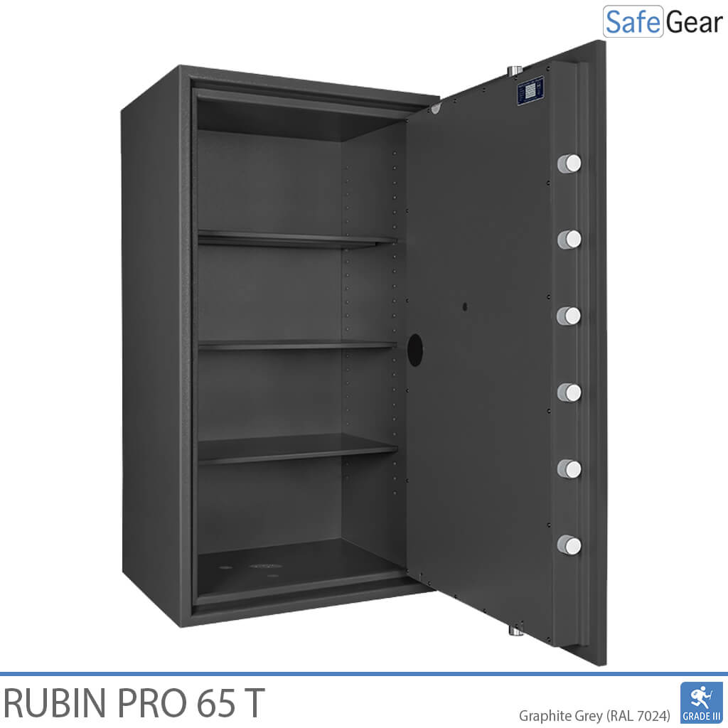 Rubin Pro 65 T - biztonsági széf (522 liter) - Fokozat 3 szerinti betörésállósági vizsgálat