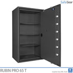 Rubin Pro 65 T - biztonsági széf (522 liter) - Fokozat 3 szerinti betörésállósági vizsgálat