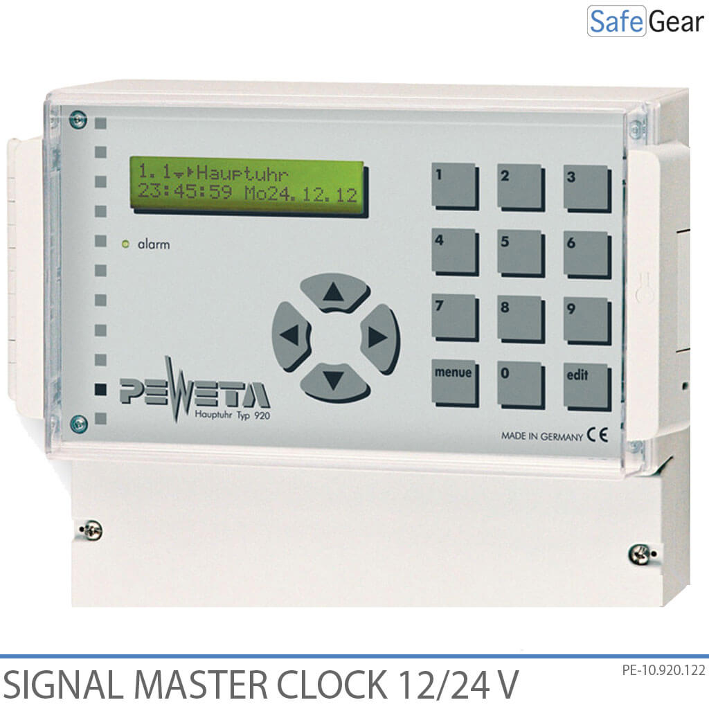 Jelző Központi Óra – elektronikus – 240 x 184 x 115 mm