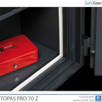 Topas Pro 70 Z Széf (781 L) – Betörésvédelmi Fokozat II