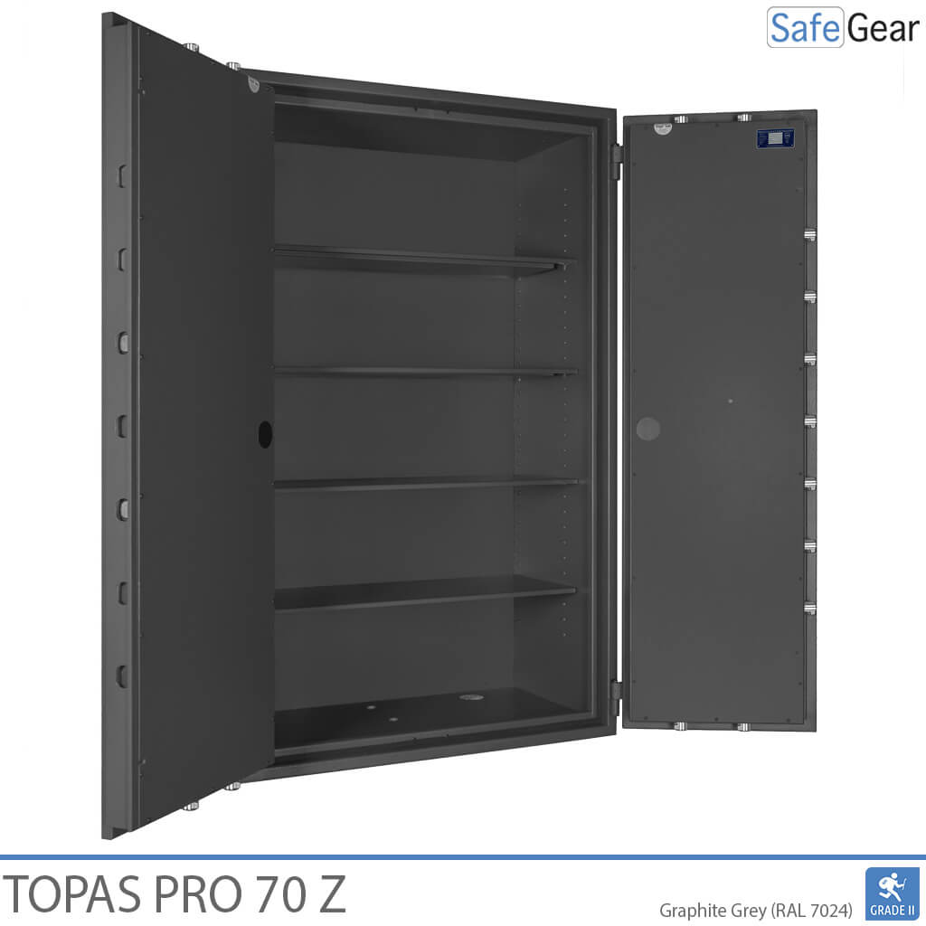 Topas Pro 70 Z Széf (781 L) – Betörésvédelmi Fokozat II