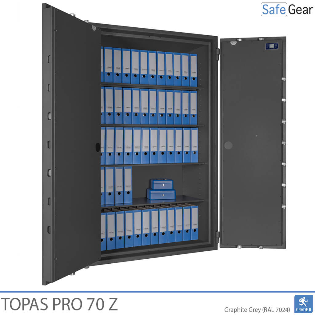 Topas Pro 70 Z Széf (781 L) – Betörésvédelmi Fokozat II