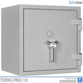 Topas Pro 10 Széf (90 L) – Betörésvédelmi teszt Fokozat II