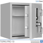 Topas Pro 10 Széf (90 L) – Betörésvédelmi teszt Fokozat II