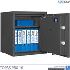 Topas Pro 10 Széf (90 L) – Betörésvédelmi teszt Fokozat II