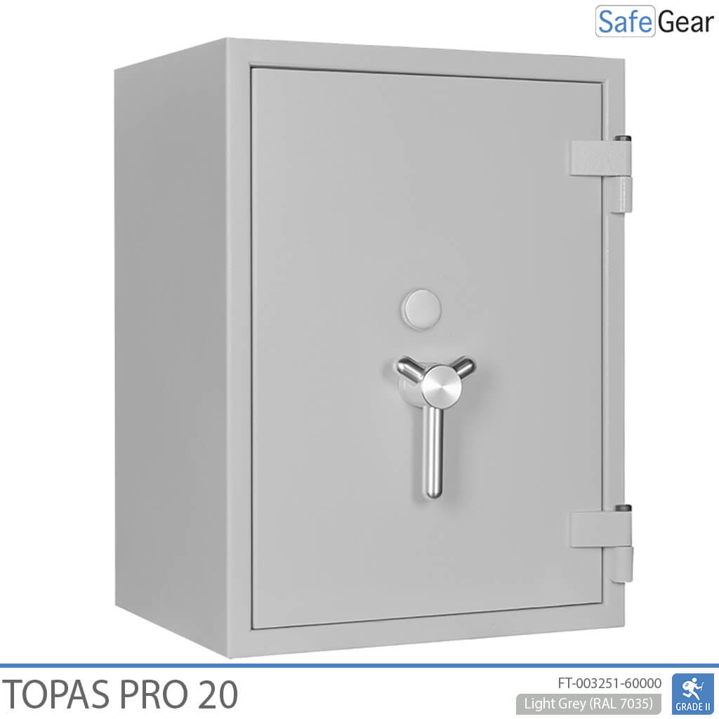 Topas Pro 20 Széf (125 L) – Betörésállósági teszt Fokozat II