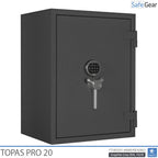 Topas Pro 20 Széf (125 L) – Betörésállósági teszt Fokozat II