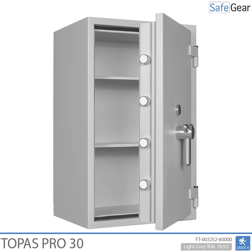 Topas Pro 30 Széf (159 L) – Betörésállósági teszt Fokozat II