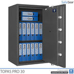 Topas Pro 30 Széf (159 L) – Betörésállósági teszt Fokozat II