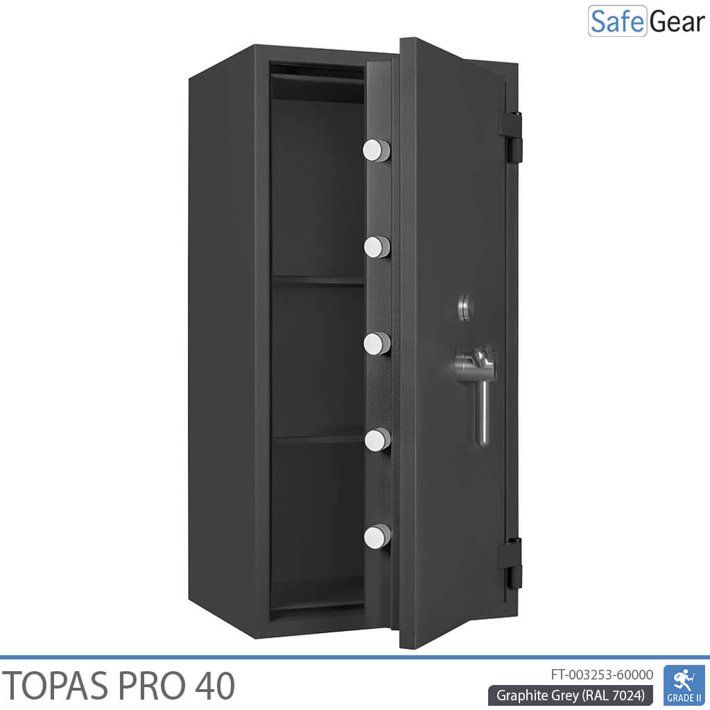 Topas Pro 40 Széf (194 L) – Betörésállósági teszt Fokozat II