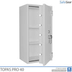 Topas Pro 40 Széf (194 L) – Betörésállósági teszt Fokozat II