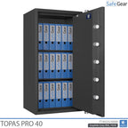 Topas Pro 40 Széf (194 L) – Betörésállósági teszt Fokozat II