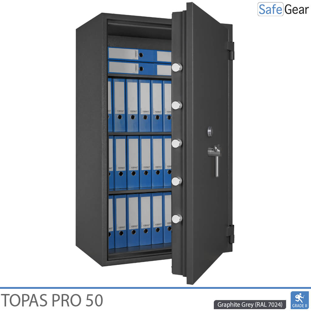 Topas Pro 50 Széf (389 L) – Betörésállósági teszt Fokozat II