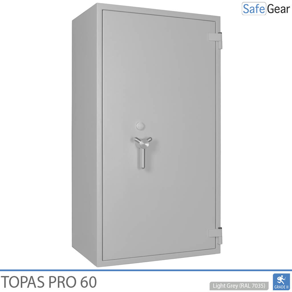 Topas Pro 60 széf (433 L) – betörésállósági vizsgálati fokozat: II