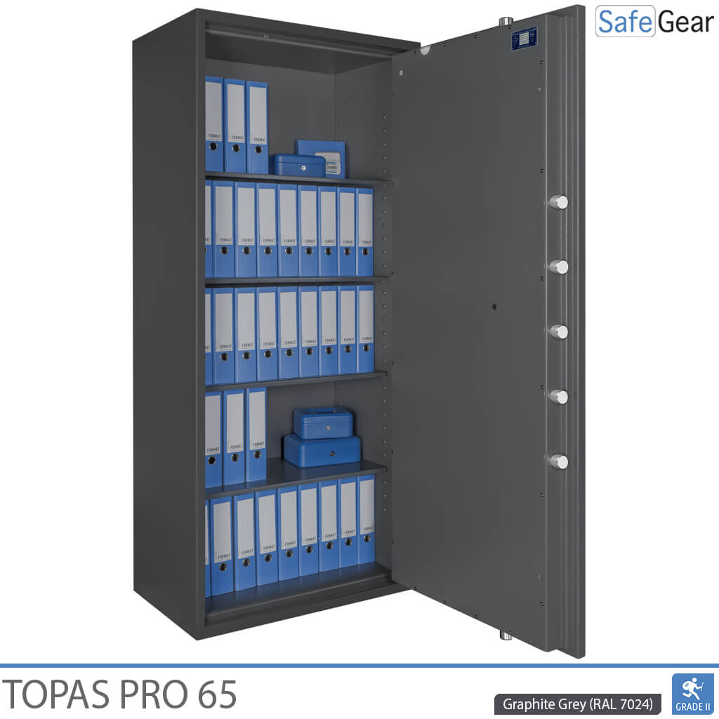 Topas Pro 65 Széf (536 L) – Betörésállósági tesztfokozat: II