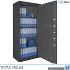 Topas Pro 65 Széf (536 L) – Betörésállósági tesztfokozat: II