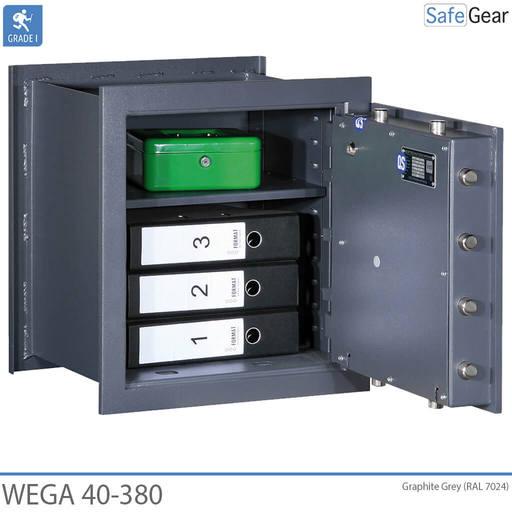Wega 40-380 fali széf (50 l) - Fokozat I szerinti betörésállósági vizsgálat