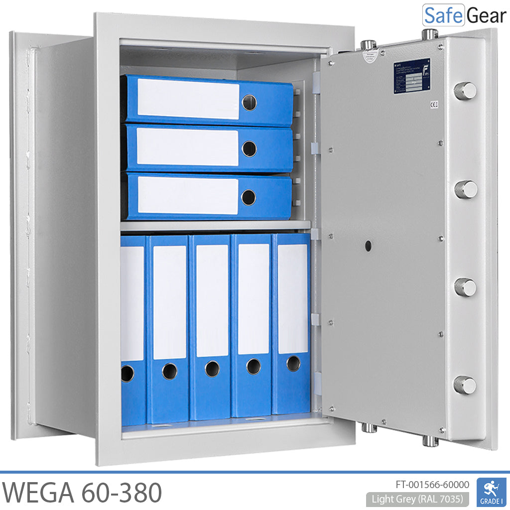 Wega 60-380 fali széf (73 l) - Fokozat I szerinti betörésállósági vizsgálat