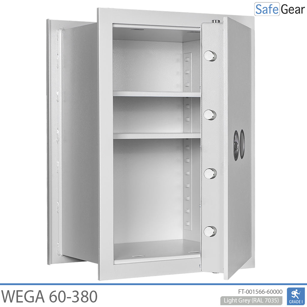 Wega 60-380 fali széf (73 l) - Fokozat I szerinti betörésállósági vizsgálat