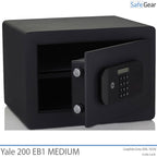 YSB/200/EB1 Yale Basic széf – laptophoz